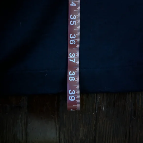 George Fitted Dark Navy V-Neck Midi Tank Dress - Picture 6 of 6